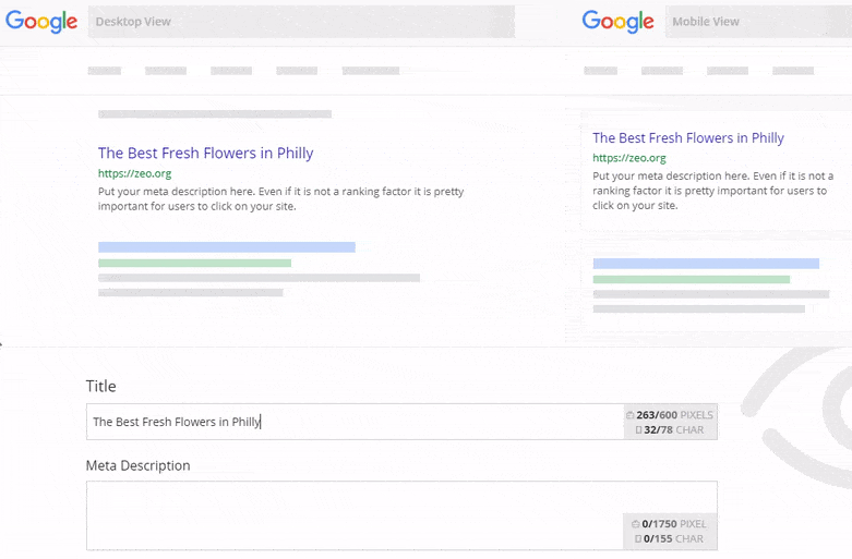 Optimizing meta title tags and meta descriptions