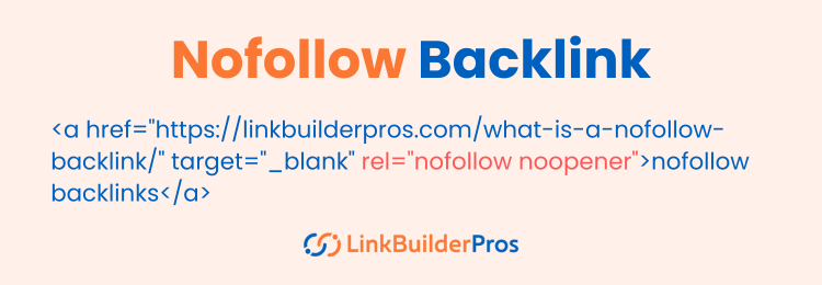 Nofollow Backlink