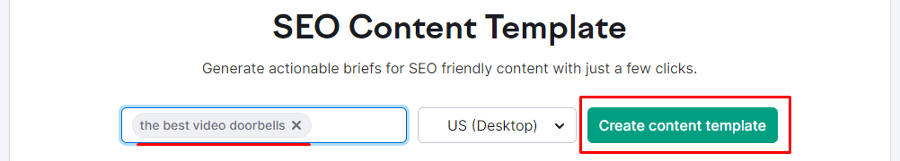 SEO Content Template